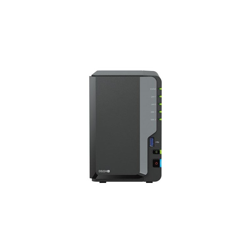 Serveurs Nas Synology Disk Station Ds224 Plus Noir