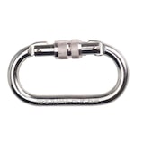 thumbnail of Portwest - Mousqueton ovale en acier avec fermeture à vis #AfAfaf Taille Unique