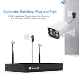 thumbnail of Kit Vidéosurveillance WiFi 1080P HD Sans Fil Avec Technologie AI Pour Sécurité Domestique YONIS