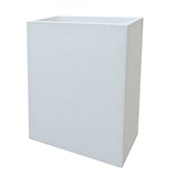 thumbnail of Vaso em betão pintado branco - 50x25x70cm