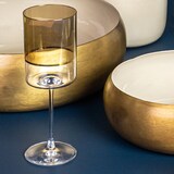 thumbnail of Verre à pied Exter or 34 cl x6 -  34.00 cl Marron Rond Verre Rona 7.00x7.00 cm