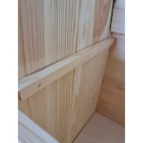 thumbnail of Baule cassapanca in legno massello porta tutto porta legna Alberiamo - Maxi 100x40xH50 cm