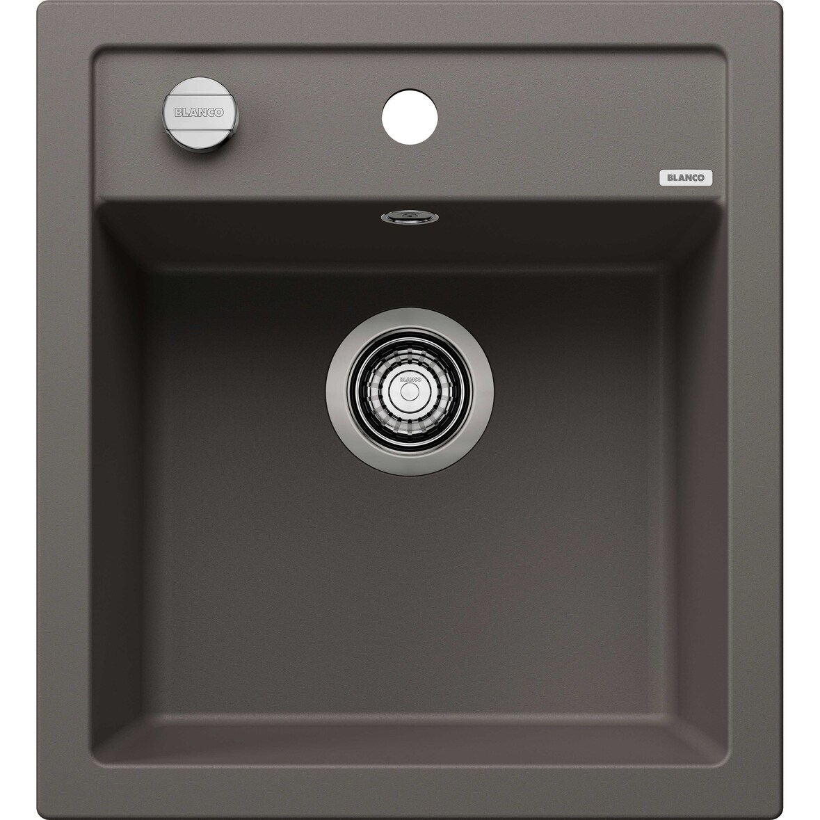 BLANCO DALAGO 45 Einbauspüle SILGRANIT vulkangrau ab 45 cm Excenter