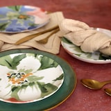thumbnail of Novastyl - Lot de 36 assiettes floralux en porcelaine