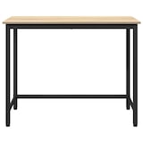 thumbnail of table Chêne Sonoma 80 x 50 x 76,5 cm Bois d'ingénierie et acier Modèle Ventura Plus