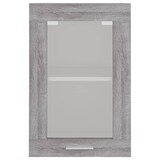 thumbnail of vidaXL Hängeschrank Lyon Glas Grau Sonoma 40x31x60 cm Holzwerkstoff