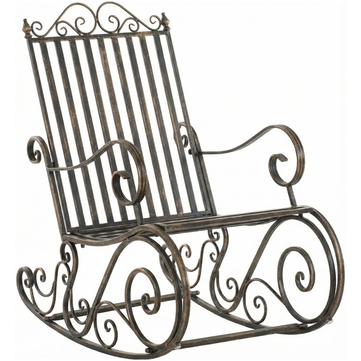 Fauteuil à bascule Smilla Bronze