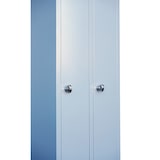 thumbnail of Spind Stahl Kleiderschrank Garderobenschrank 2 Abteile 1800 x 600 x 500 mm lichtgrau X-510120