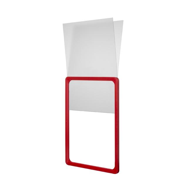 Pochette PVC rigide transparente pour cadre plastique A3 portrait - X10 - VKF Renzel