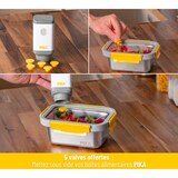 thumbnail of PIKA - Pompe sous vide électrique + 5 valves pour boites alimentaires Pika | Appareil de mise sous vide alimentaire : conservation 3 à 5 fois plus lon