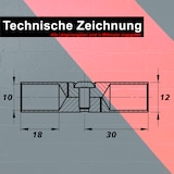 thumbnail of PRIOstahl Gelenkverbinder Stabverbinder 1 Verbinder Stellbar für 10mm Rundstäbe Edelstahl V2A