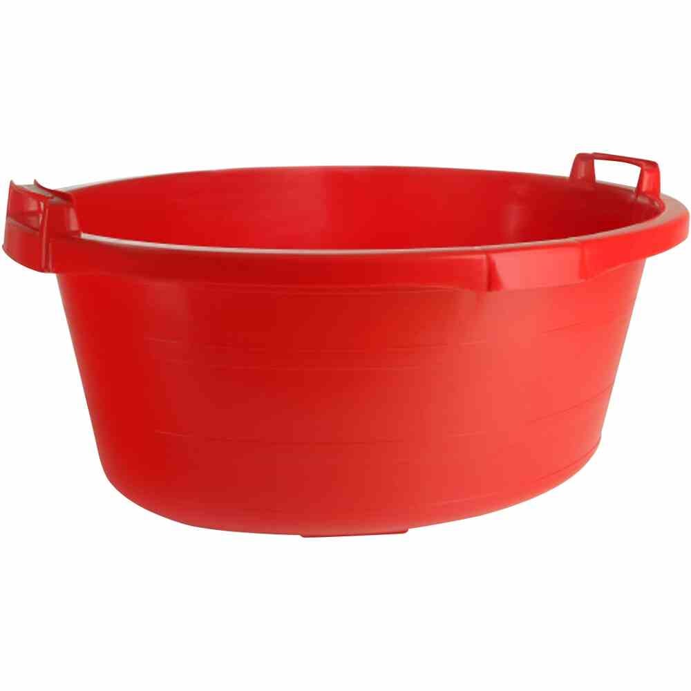 LOCKWEILER kuip ovaal 75 cm/60 l rood