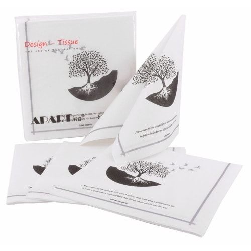 Mank Servietten Trauerfeier Trauerservietten Beerdigung 40x40 Cm 50 Stück Zum Abschied Weiß