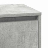 thumbnail of Cabinet de chevet avec tiroir Gris béton 39 x 34,5 x 65 cm Modèle Moderne Perle