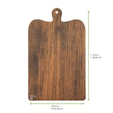 thumbnail of FHC - 200Pcs - Les planches apéro double face imitation marbre et bois  395x245mm