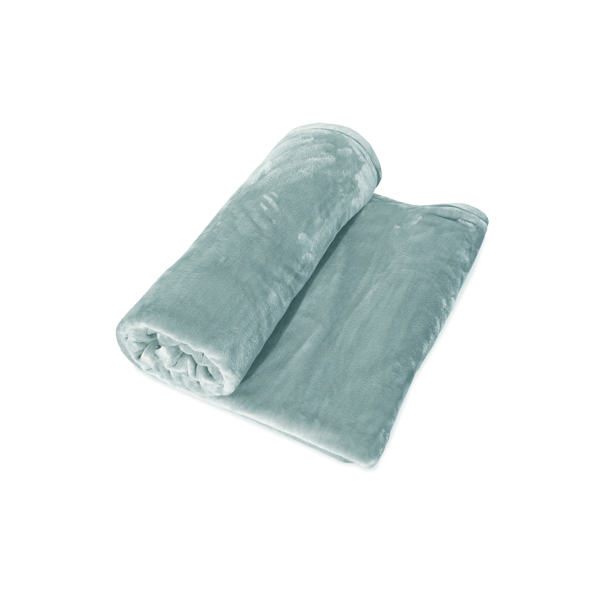 Hosteline Manta Alaska para cama de 90 cm / 105 cm, Color Agua marina, Tamaño 170x240