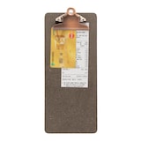 thumbnail of Securit® Porta-cuentas con pinza de acero inoxidable - Marrón