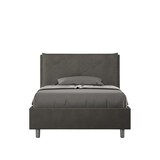 thumbnail of Cama con somier Appia 130x190 gris