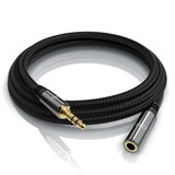 thumbnail of Primewire Klinkenkabel 3,5 mm AUX - Audio Verbindungskabel / Kupplung mit Nylonmantel - 3m