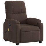 thumbnail of vidaXL Massagesessel Elektrisch Braun Mikrofasergewebe
