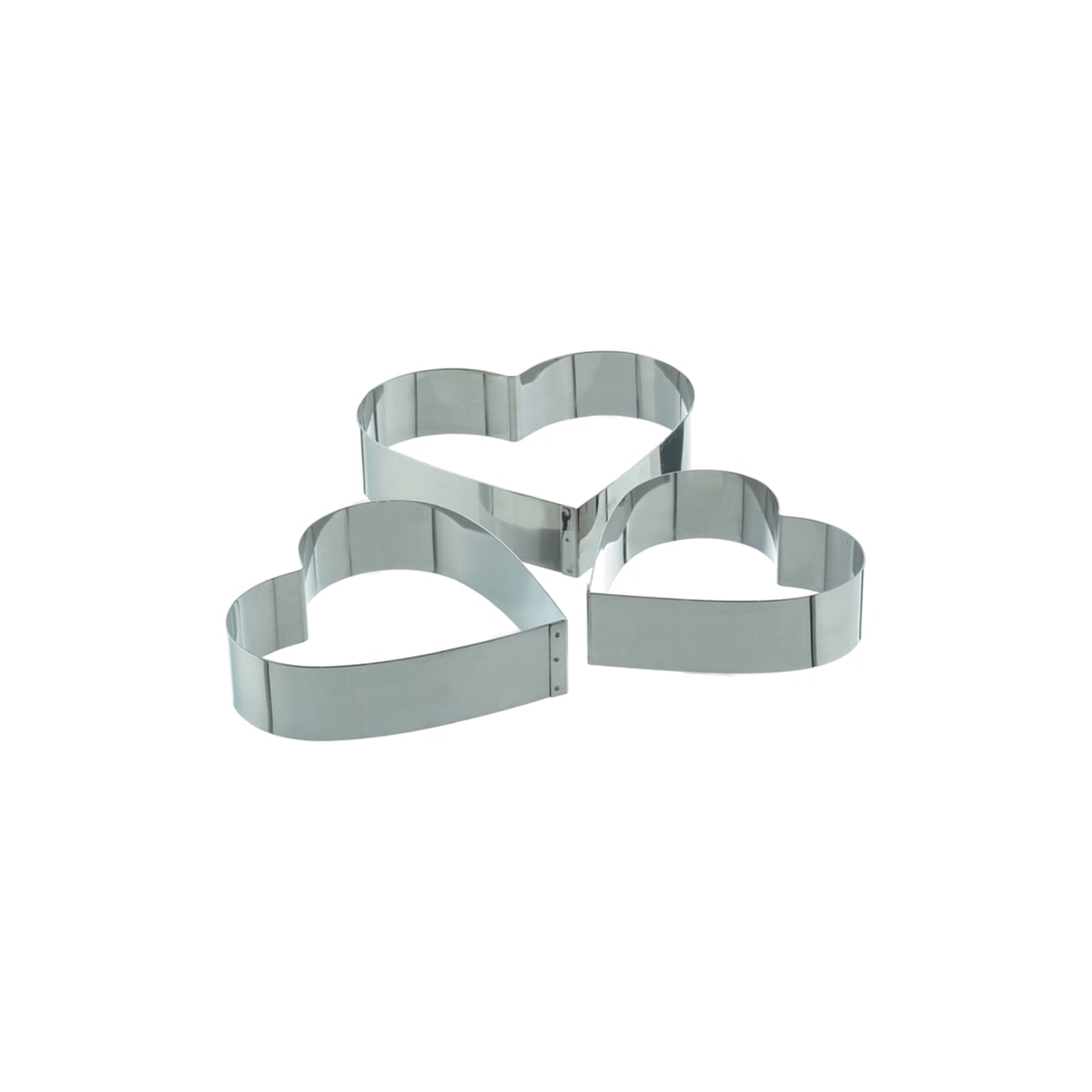 Schneider - Tortenring "Herz", Edelstahl, 200 x 50 mm