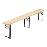 thumbnail of Lot de 10 Set Brasserie table et banc 220 cm - Oviala