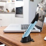 thumbnail of Souris Stylo Optique Sans Fil 1600 DPI Pour Ordinateur PC Portable Dessin Enseignement Bleu YONIS