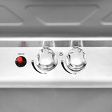 thumbnail of Barbecue A Gas Con Griglia 2 Fornelli Argento Acciaio Inox