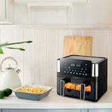 thumbnail of PRIXTON Freidora sin Aceite Cook Organics Dual 8 Litros, con 12 Programas, 2000 W