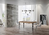 thumbnail of Ausziehbarer Tisch 90 x 140/244 cm, Gestell Karamay Premium Eiche Natur Anthrazit