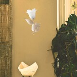 thumbnail of Applique 1 Luce Olga Ferro Battuto Avorio Oro Vetro BeLight