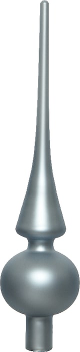 thumbnail of Christbaumspitze Glas 26cm Tannenbaumspitze Weihnachtsbaumspitze uni hellblau