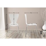 thumbnail of 2x Konferenzstuhl Calisto weiß