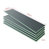 thumbnail of AICA Tablero de respaldo de azulejos de XPS, Tablero de aislamiento impermeable, Panel de construccion, 2500x600x40mm; 5 piezas/juego