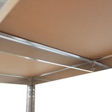 thumbnail of 2x Schwerlastregal verzinkt 180x90x40 cm je 5 Böden pro Regal Traglast von 875kg Werkstattregal Kellerregal Archivregal