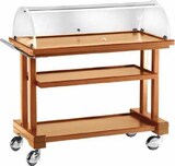 thumbnail of Carrello servizio 3 piani ristorante dolci cm 115x55x108 RS3425