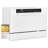 thumbnail of Exquisit Geschirrspüler GSP206-030D weiss | Spülmaschine 55 cm | Power+ | ECO Modus | Tischgerät