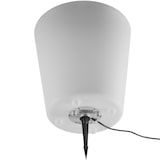 thumbnail of tectake Cilindro luminoso LUMINOUS CURVE COOLER, LED, con mando a distancia  blanco - 405347