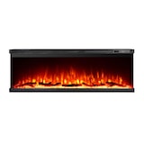 thumbnail of Elektrischer Wandkamin, 3-seitiger Einbaukamin, BOSTON100 L101,6 x T20 x H44