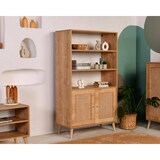 thumbnail of Dmora Kommode Dgonz, Wohnzimmerbuffet, Wohnzimmer-Sideboard, Moderne Küchen-Speisekammer, 90x40h110 cm, Eiche