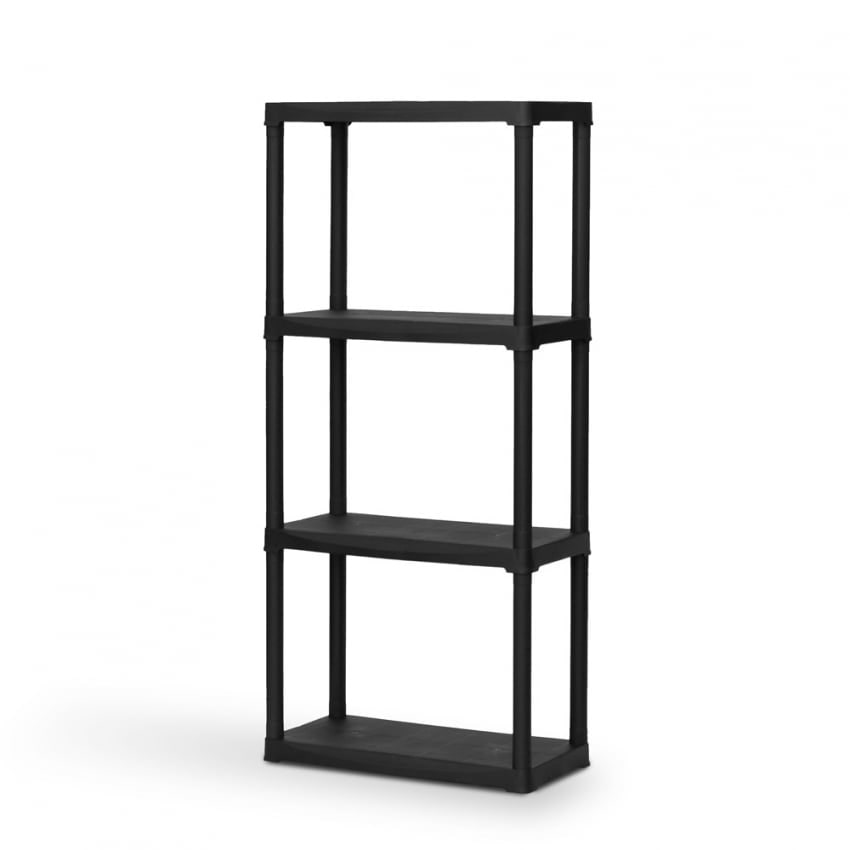 Artplast - Modulaire rekken met 4 planken 1330 x 600 x 30 mm in zwart