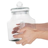 thumbnail of Olympia glazen voorraadpot vierkant 2,9L