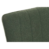 thumbnail of Sitzbank | HxBxT 90x160x60cm | Sitzhöhe 48cm | Rückenlehne Stoff/Textil Bouclé Metall 160cm | Grün | Esszimmerbank Bank Polsterbank