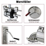 thumbnail of Beeketal Edelstahl Wurstfüller BT10