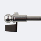 thumbnail of Kit tringle à rideaux Sans-Perçage Extensible 60-80cm Nickel Mat - Boulet