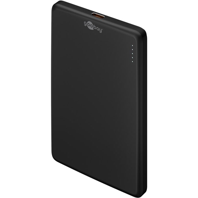 Magnetische Wireless Powerbank mit 5.000mAh, haftet magnetisch an der Handyrückseite, ultraleichte Mini-Powerbank