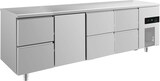 thumbnail of A&S Kühltisch -2 bis +8°C 2330x700x850mm mit 1x Tür und 3x zwei Schubladen