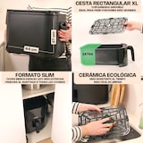 thumbnail of BOURGINISlimFit-Fritteuse mit 8 l Fassungsvermögen, ölfrei, mit keramischer Antihaftbeschichtung und PFAS-frei, Airfryer der dritten Generation