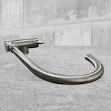 thumbnail of Rubinetto miscelatore per cucina abbattibile sottofinestra acciaio inox satinato/opaco