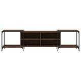 thumbnail of Helloshop26 - Multimedia-TV-Ständer TV-Regal TV-Schrank Esszimmer Wohnzimmer Schlafzimmer Eiche 203 x 37 x 50 cm braunes 02_0027208